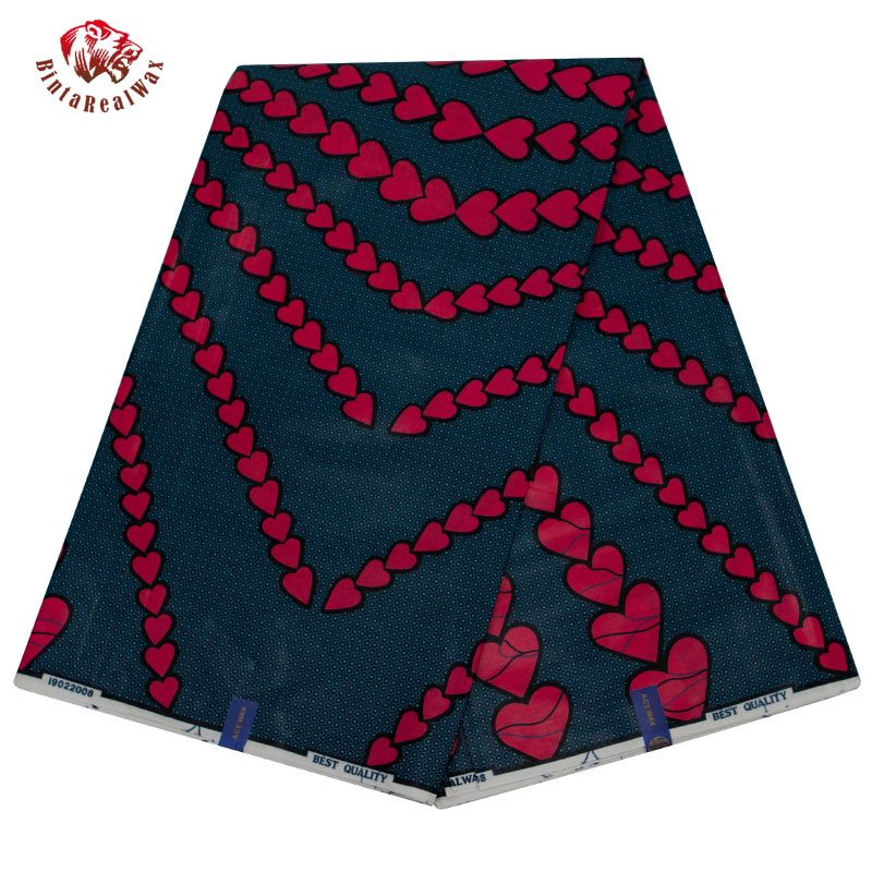 Sewing Batik Fabric - BintaRealWax, анкарская ткань, богатая базин, оригинал