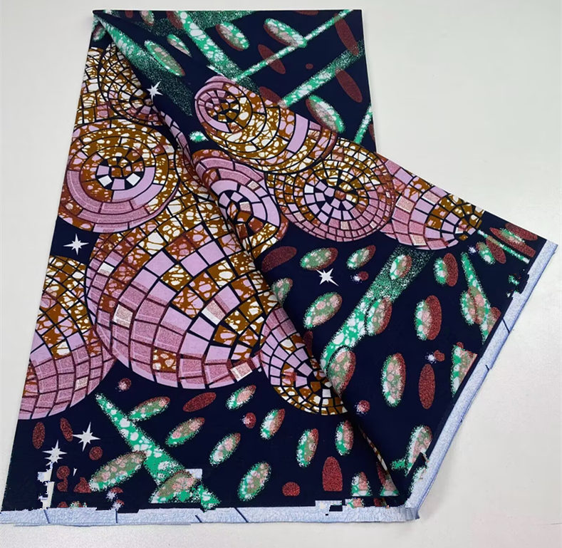 Новая модная африканская воско – обзор и цена Sewing Batik Fabric