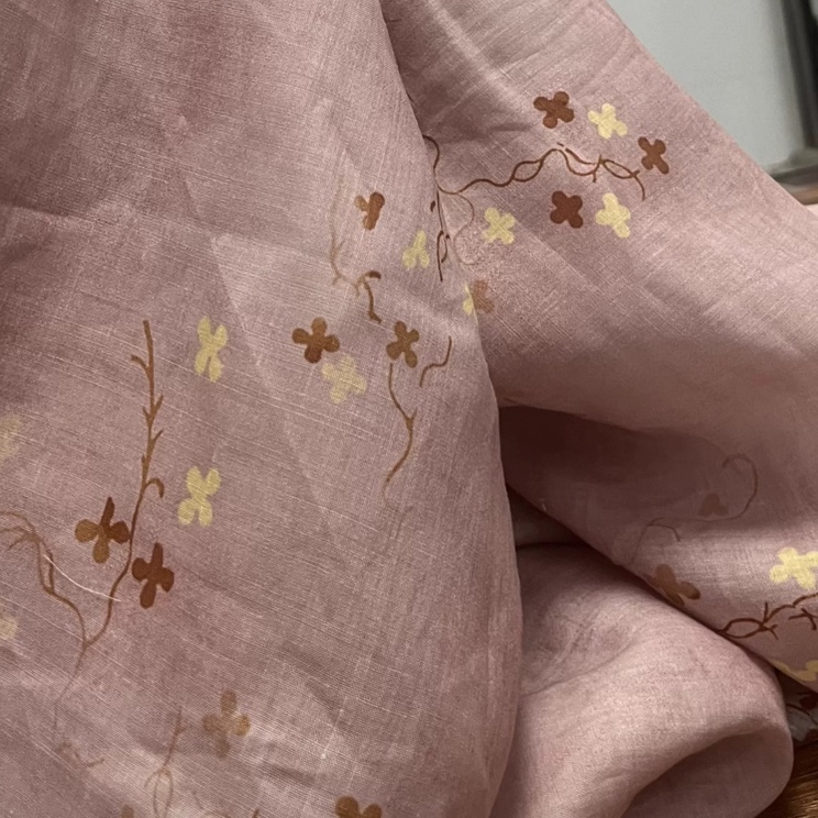 Ткань из рами и льна в стиле б – обзор и цена Vintage Sewing Textile