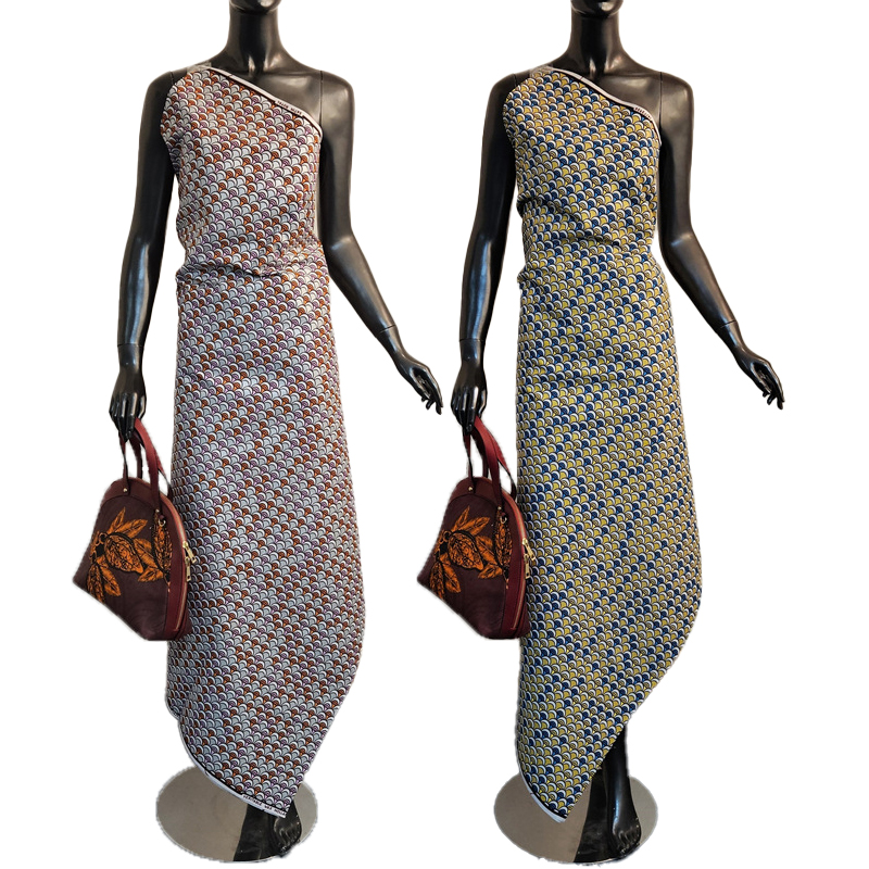 Синяя хлопковая африканская тк – обзор и цена Sewing Batik Fabric